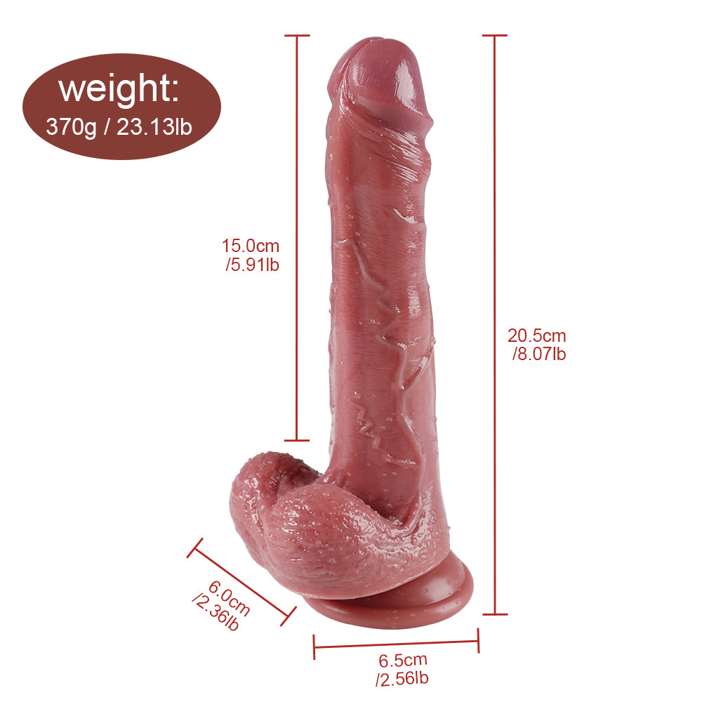Vibrating adult dildo sex toy – Raunchy Toyz LLC