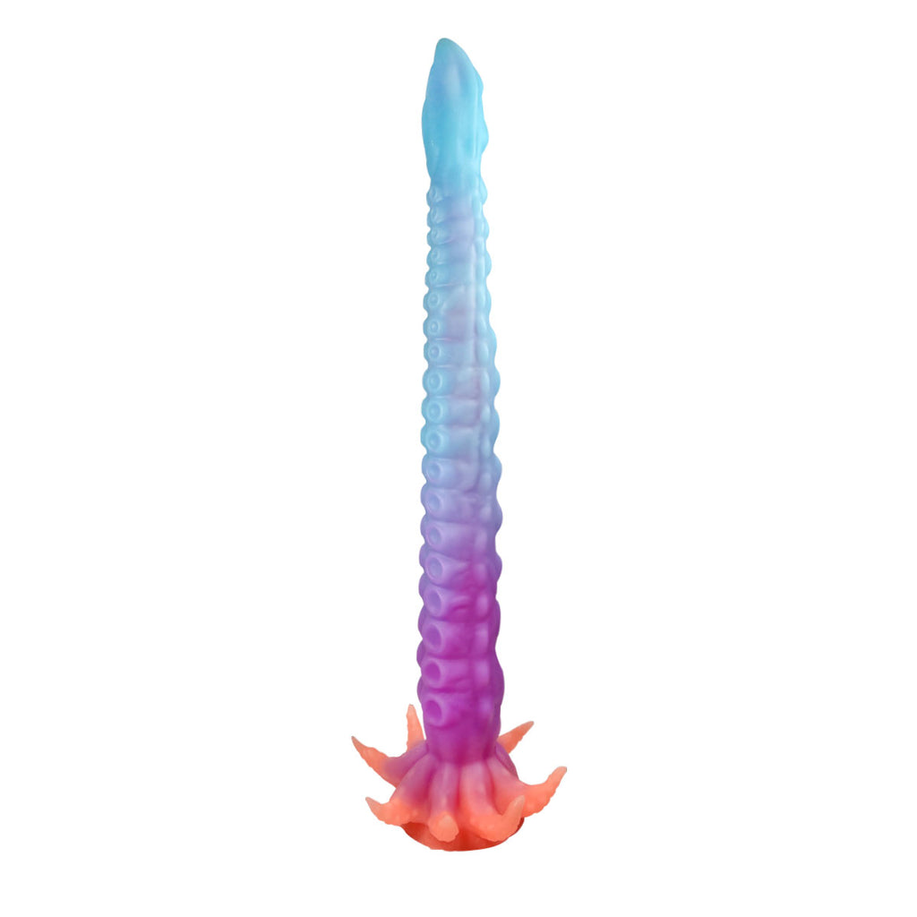 Purple Blue liquid silicone women's masturbation device