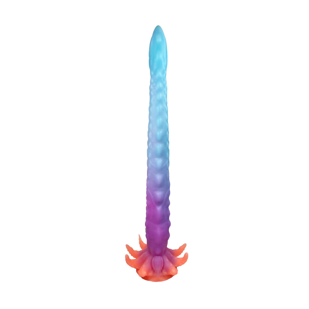 Purple Blue liquid silicone women's masturbation device